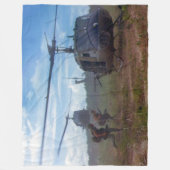 ベトナムの101stの兵士 フリースブランケット (正面)