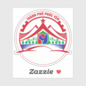 ベトナムのThanh Phuc Yenのエンブレム シール (シート)