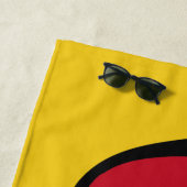 ベトナムはカスタムな文字のビーチタオルを影で覆います ビーチタオル (インサイチュ)