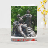 ベトナムは記念物を看護します カード (黄色い花)