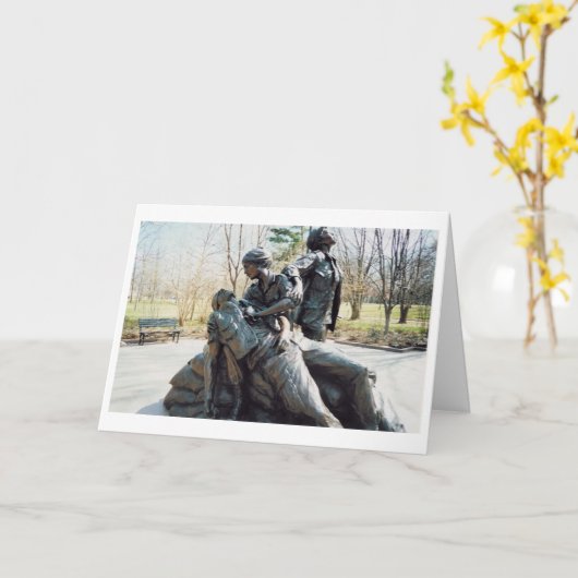 ベトナムは記念物を看護します カード (黄色い花)