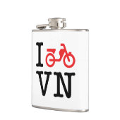 ベトナムをバイクで旅する フラスク (左)