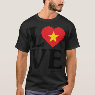 ベトナムを愛する友人 Tシャツ