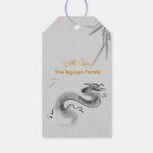 ベトナムオリジナルドラゴンイヤー2024個人GT2 ギフトタグ (裏面)