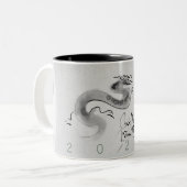 ベトナムオリジナルドラゴン年2024 2TM ツートーンマグカップ (正面左)