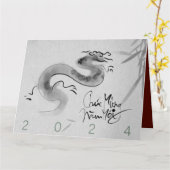 ベトナムオリジナルドラゴン年2024 HBGC カード (黄色い花)