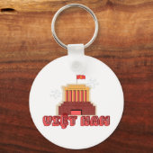 ベトナムキーチェーン – ホーチミン陵 キーホルダー (正面)