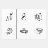 ベトナムサイコロゲームボード – 3ベッティングマット ラッピングペーパーシート (正面2)