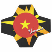 ベトナムサッカー・ベトナム国旗/BANG サッカーボール (フラット)