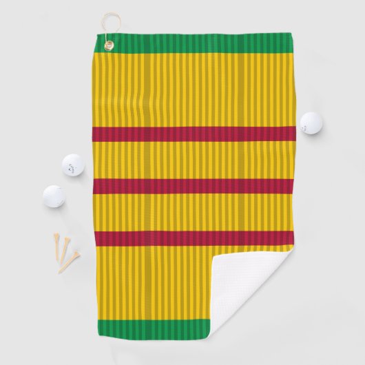 ベトナムサービスメダルリボン ゴルフタオル (インサイチュ)