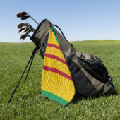 ベトナムサービスメダルリボン ゴルフタオル (グリーン)