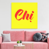 ベトナムシスター – チョンếン語ệVit キャンバスプリント (インサイチュ (リビング))