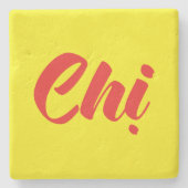 ベトナムシスター – チョンếン語ệVit ストーンコースター (正面)