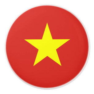 ベトナムセラミックノブ国旗 セラミックノブ