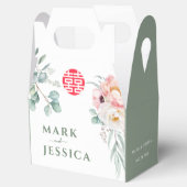 ベトナムダブルハピネス結婚牡丹 フェイバーボックス (オープン)