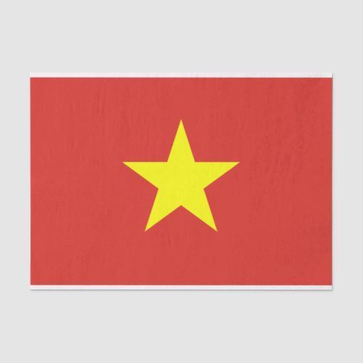 ベトナムティッシュペーパー国旗 薄葉紙 (正面)