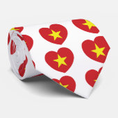 ベトナムハート国旗 ネクタイ (ロール)