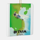 ベトナムバイエアバケーションプリント。 セラミックオーナメント (右)