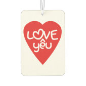 ベトナムバレンタイン♥ラブイェウ♥アジアワードプレイ カーエアーフレッシュナー (裏面)