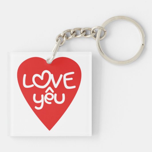 ベトナムバレンタイン♥ラブイェウ♥アジアワードプレイ キーホルダー (裏面)