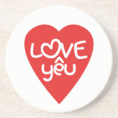 ベトナムバレンタイン♥ラブイェウ♥アジアワードプレイ コースター (正面)