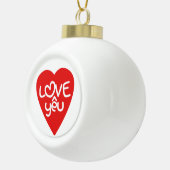 ベトナムバレンタイン♥ラブイェウ♥アジアワードプレイ セラミックボールオーナメント (右)