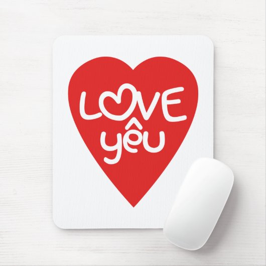 ベトナムバレンタイン♥ラブイェウ♥アジアワードプレイ マウスパッド (マウス)