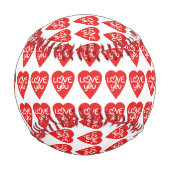 ベトナムバレンタイン♥ラブイェウ♥アジアワードプレイ 野球ボール (裏面)