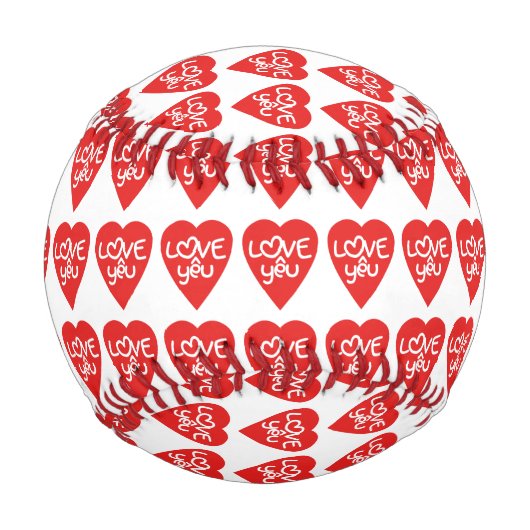 ベトナムバレンタイン♥ラブイェウ♥アジアワードプレイ 野球ボール (正面)