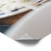 ベトナムバンチャ食べ物のアジア料理 ポスター (角)