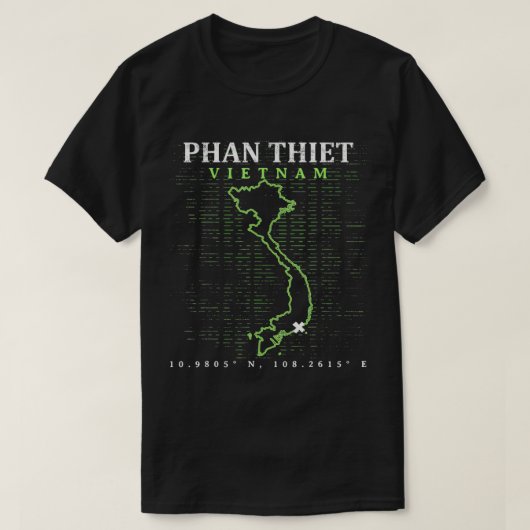 ベトナムパンティエ Tシャツ (デザイン正面)