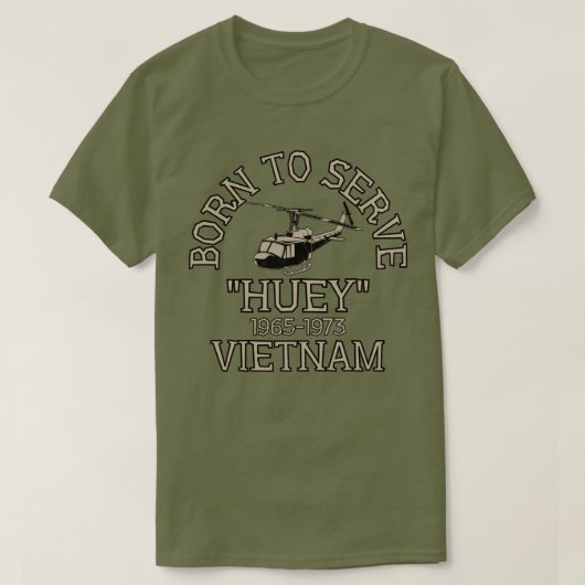 ベトナムヒューイ・ヘリコプター Tシャツ (デザイン正面)