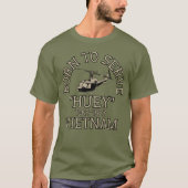 ベトナムヒューイ・ヘリコプター Tシャツ (正面)