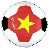 ベトナムフットボール&ベトナム国旗/スポーツ サッカーボール (回転)