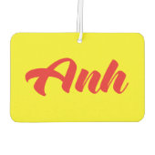 ベトナムブラザー – Anh ～ế Ting Vitệ言語 カーエアーフレッシュナー (裏面)