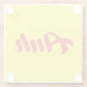 ベトナムブラザー – Anh ～ế Ting Vitệ言語 ガラスコースター (裏面)