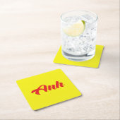 ベトナムブラザー – Anh ～ế Ting Vitệ言語 スクエアペーパーコースター (インサイチュ)