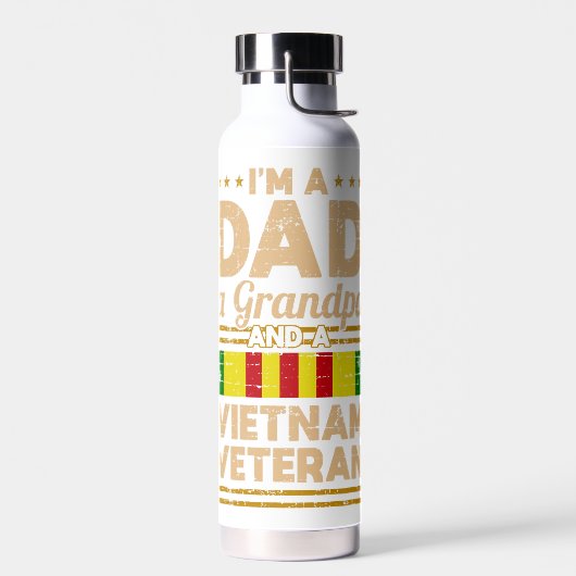 ベトナムベット ウォーターボトル (左面)