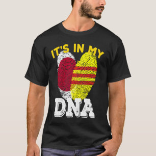 ベトナムベトキウ日本の国旗誇りを持った混載 Tシャツ