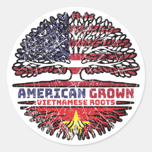 ベトナムベトナムUSアメリカ合衆国統一された州 ラウンドシール (正面)