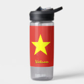ベトナムボトル愛国的ベトナム国旗 ウォーターボトル (左面)