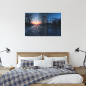 ベトナムメモリアルでの日の出 キャンバスプリント (インサイチュ (寝室))