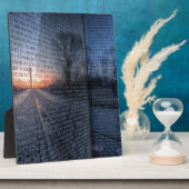 ベトナムメモリアル夜明け フォトプラーク (側面)