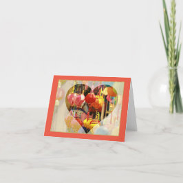 ベトナムランタンフォールドノテカード サンキューカード