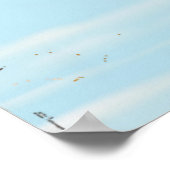 ベトナムヴィンテージドラゴン旅行ポスター ポスター (角)