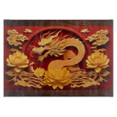 ベトナム中国のウッドドラゴン年2024 CB カッティングボード (正面)