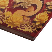 ベトナム中国のウッドドラゴン年2024 CB カッティングボード (角)