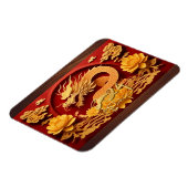 ベトナム中国のウッドドラゴン年2024 RcM マグネット (左側)