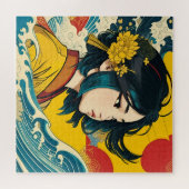 ベトナム人女性フル開花 ジグソーパズル (横)