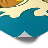 ベトナム人女性フル開花 ポスター (角)